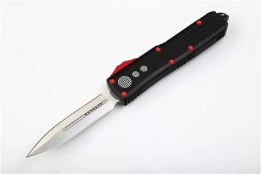 UTX-85 Jedi Master D/E OTF Automatic Knife Black / Red (3.125" Satin) UTX-85 Jedi Master D/E OTF Automatic Knife Black / Red (3.125" Satin)