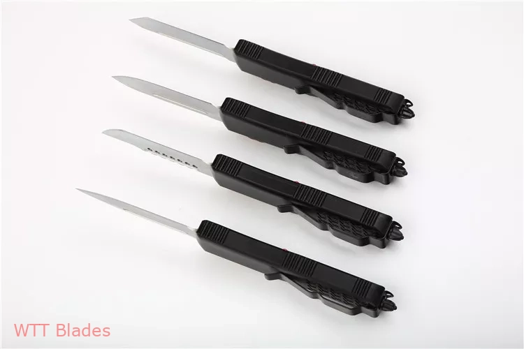 UTX-85 Jedi Master D/E OTF Automatic Knife Black / Red (3.125" Satin) (5) UTX-85 Jedi Master D/E OTF Automatic Knife Black / Red (3.125" Satin) (5)