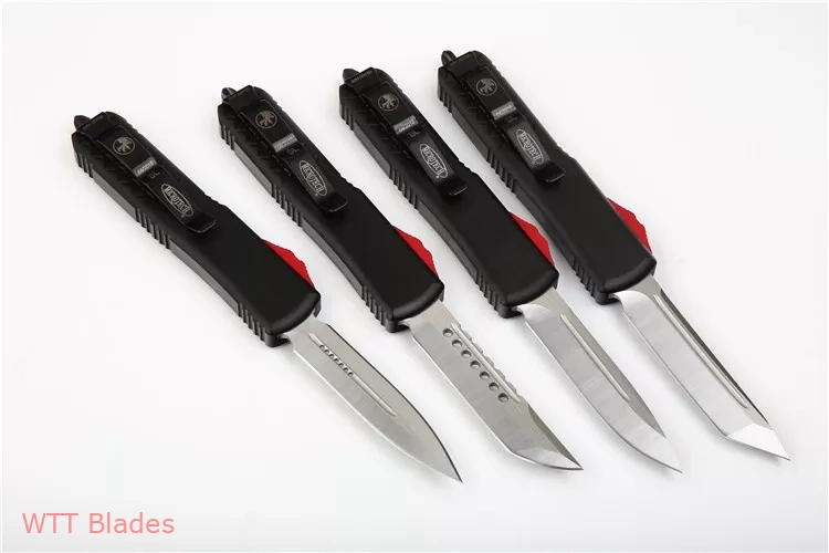 UTX-85 Jedi Master D/A OTF Automatic Knife Black / Red (3.125" Satin) (5) UTX-85 Jedi Master D/A OTF Automatic Knife Black / Red (3.125" Satin) (5)