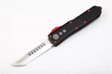 UTX-85 Jedi Master Hellhound Tanto OTF Automatic Knife Black / Red (3.125" Satin) UTX-85 Jedi Master Hellhound Tanto OTF Automatic Knife Black / Red (3.125" Satin)