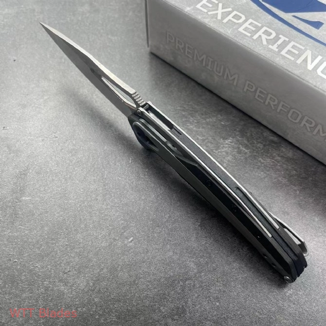 ZT 0990 Frame Lock Knife Carbon Fiber (3.25" Damascus) (4) ZT 0990 Frame Lock Knife Carbon Fiber (3.25" Damascus) (4)