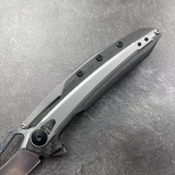 ZT 0990 Frame Lock Knife Carbon Fiber (3.25" Damascus) (6) ZT 0990 Frame Lock Knife Carbon Fiber (3.25" Damascus) (6)