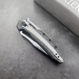 ZT 0990 Frame Lock Knife Carbon Fiber (3.25" Damascus) (8) ZT 0990 Frame Lock Knife Carbon Fiber (3.25" Damascus) (8)