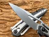 ZT 0990 Frame Lock Knife Carbon Fiber (3.25" Stonewash) (3) ZT 0990 Frame Lock Knife Carbon Fiber (3.25" Stonewash) (3)