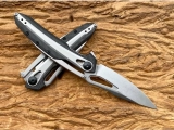ZT 0990 Frame Lock Knife Carbon Fiber (3.25" Stonewash) (5) ZT 0990 Frame Lock Knife Carbon Fiber (3.25" Stonewash) (5)