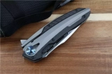 Zero Tolerance 0999 Factory Custom Flipper 4.1" CTS-204P/CPM-D2 Blade, Carbon Fiber and Titanium Handles, Frame Lock (8) Zero Tolerance 0999 Factory Custom Flipper 4.1" CTS-204P/CPM-D2 Blade, Carbon Fiber and Titanium Handles, Frame Lock (8)